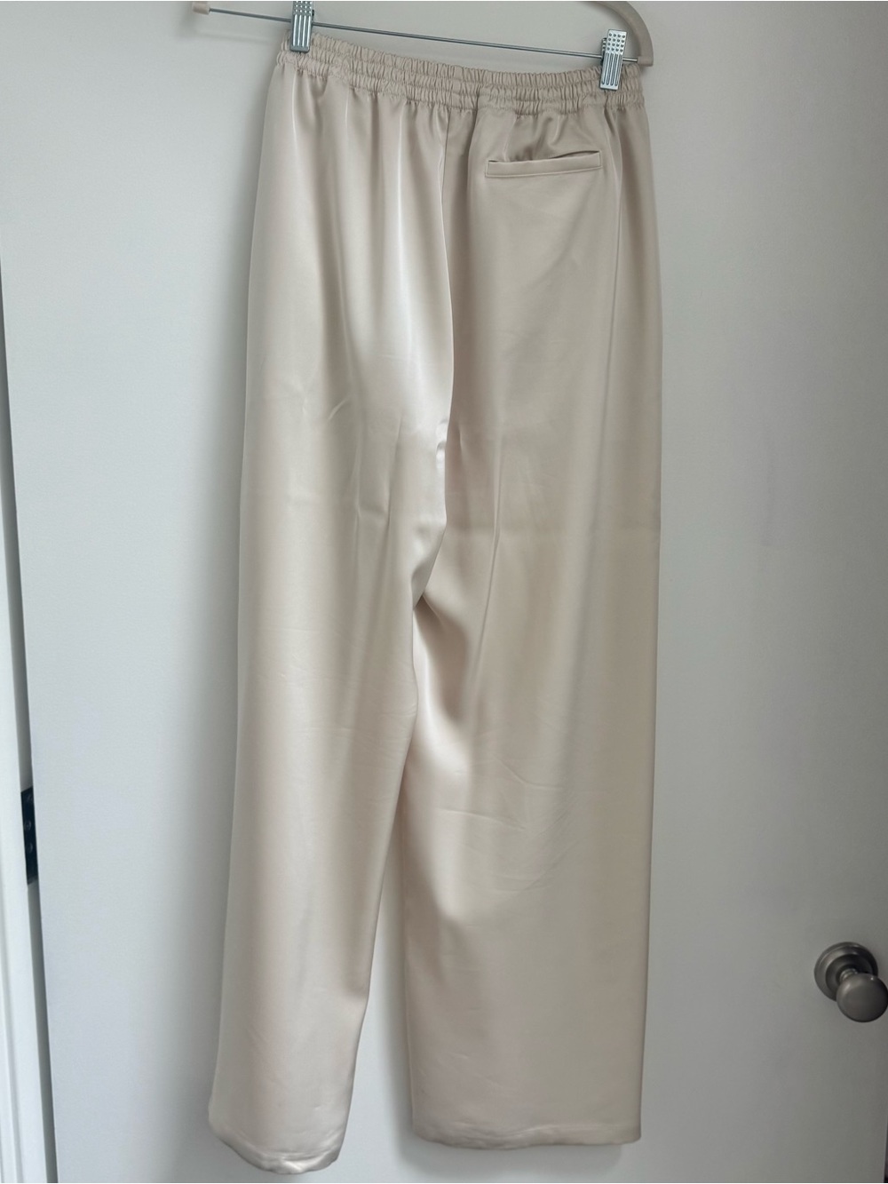 LESET Wide Leg Pants in Cream - Picture 4 of 6